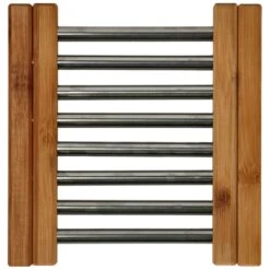 Onderzetter RVS Met Bamboe 21,5 X 22 Cm 11 Onderzetter RVS Met Bamboe 21,5 X 22 Cm -Keukengoederen Winkel 09aa155db1f1021c294f9f968970e802