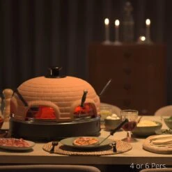 Pizzarette 4 Persoons Emerio -Keukengoederen Winkel 101 0768 4 1