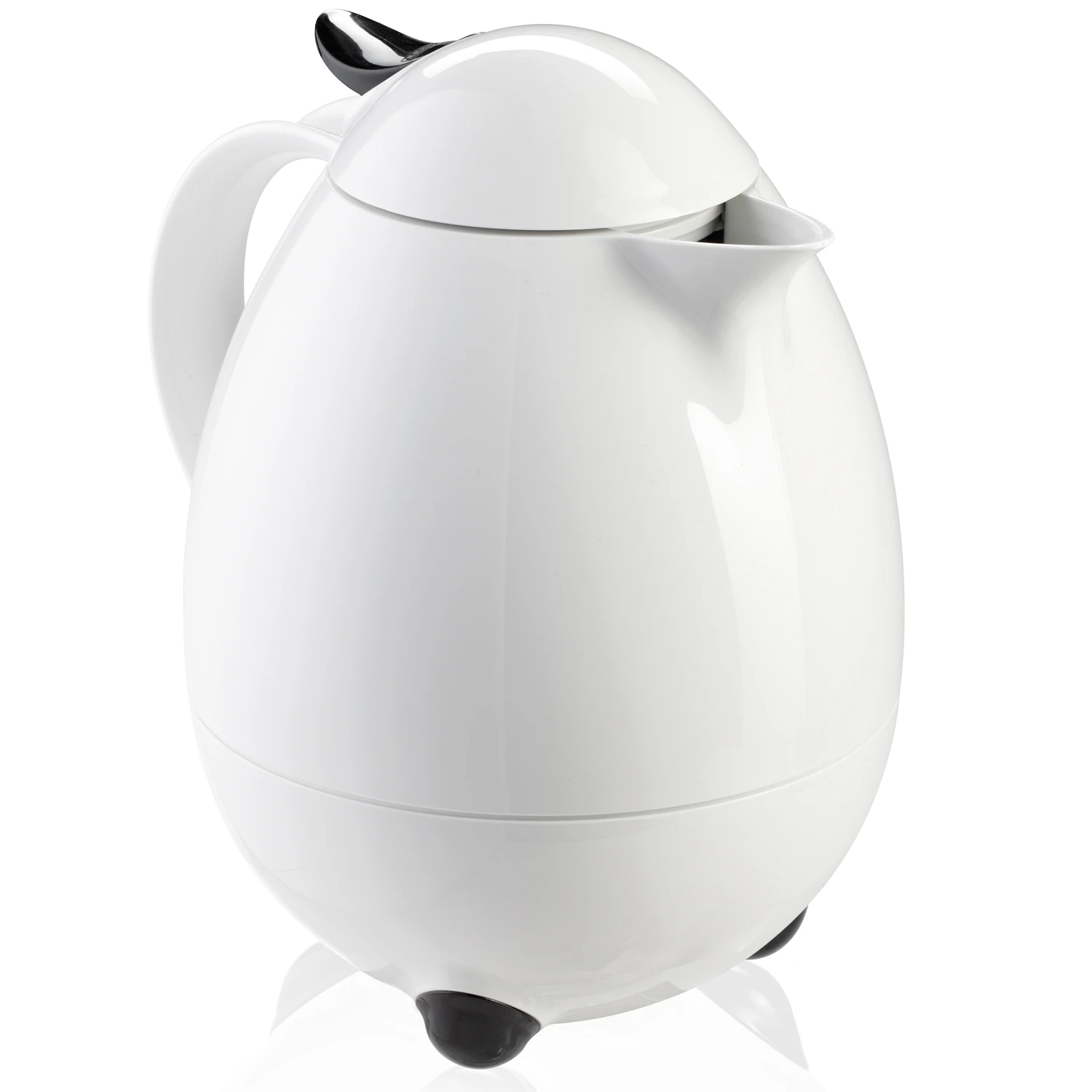 Leifheit Columbus Thermoskan 1.0 L Wit 1 Leifheit Columbus Thermoskan 1.0 L Wit