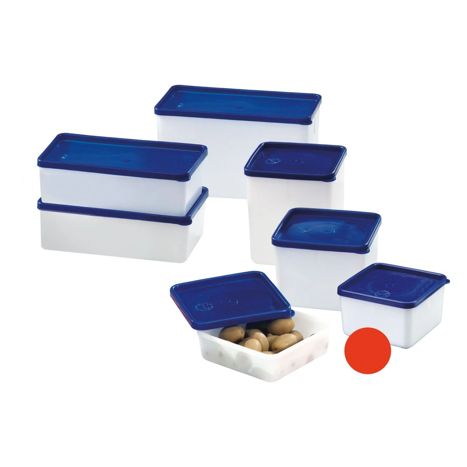 Westmark Diepvriesdozen 0,5 Liter 4 Stuks 2 Westmark Diepvriesdozen 0,5 Liter 4 Stuks - Afbeelding 2