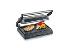 Severin Compacte Multigrill 800W Grijs MetallicKG 2394 -Keukengoederen Winkel 101 2394 4 1