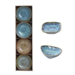 Excellent Houseware Snackschaaltjes Rustiek 4 Stuks 3 Assorti 9 Excellent Houseware Snackschaaltjes Rustiek 4 Stuks 3 Assorti -Keukengoederen Winkel 101 2485 1 2