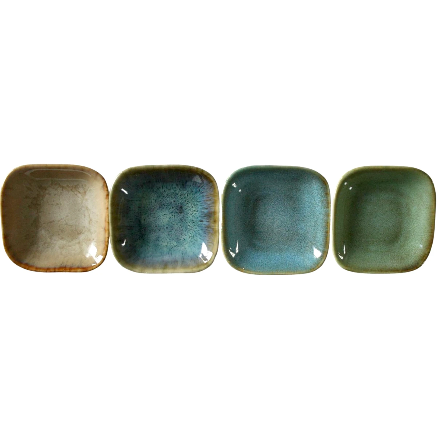 Excellent Houseware Snackschaaltjes Rustiek 4 Stuks 3 Assorti 2 Excellent Houseware Snackschaaltjes Rustiek 4 Stuks 3 Assorti - Afbeelding 2