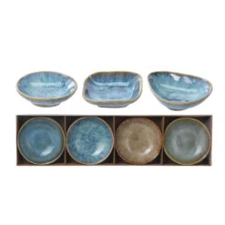 Excellent Houseware Snackschaaltjes Rustiek 4 Stuks 3 Assorti 8 Excellent Houseware Snackschaaltjes Rustiek 4 Stuks 3 Assorti -Keukengoederen Winkel 101 2485 5 1