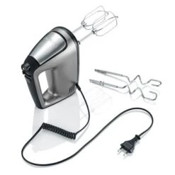 Severin Handmixer 400W Grijs Metallic HM 3832 -Keukengoederen Winkel 101 3832 3 1