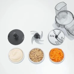 Severin Compacte Keukenmachine 400W RVS KM 3865 -Keukengoederen Winkel 101 3865 3 1