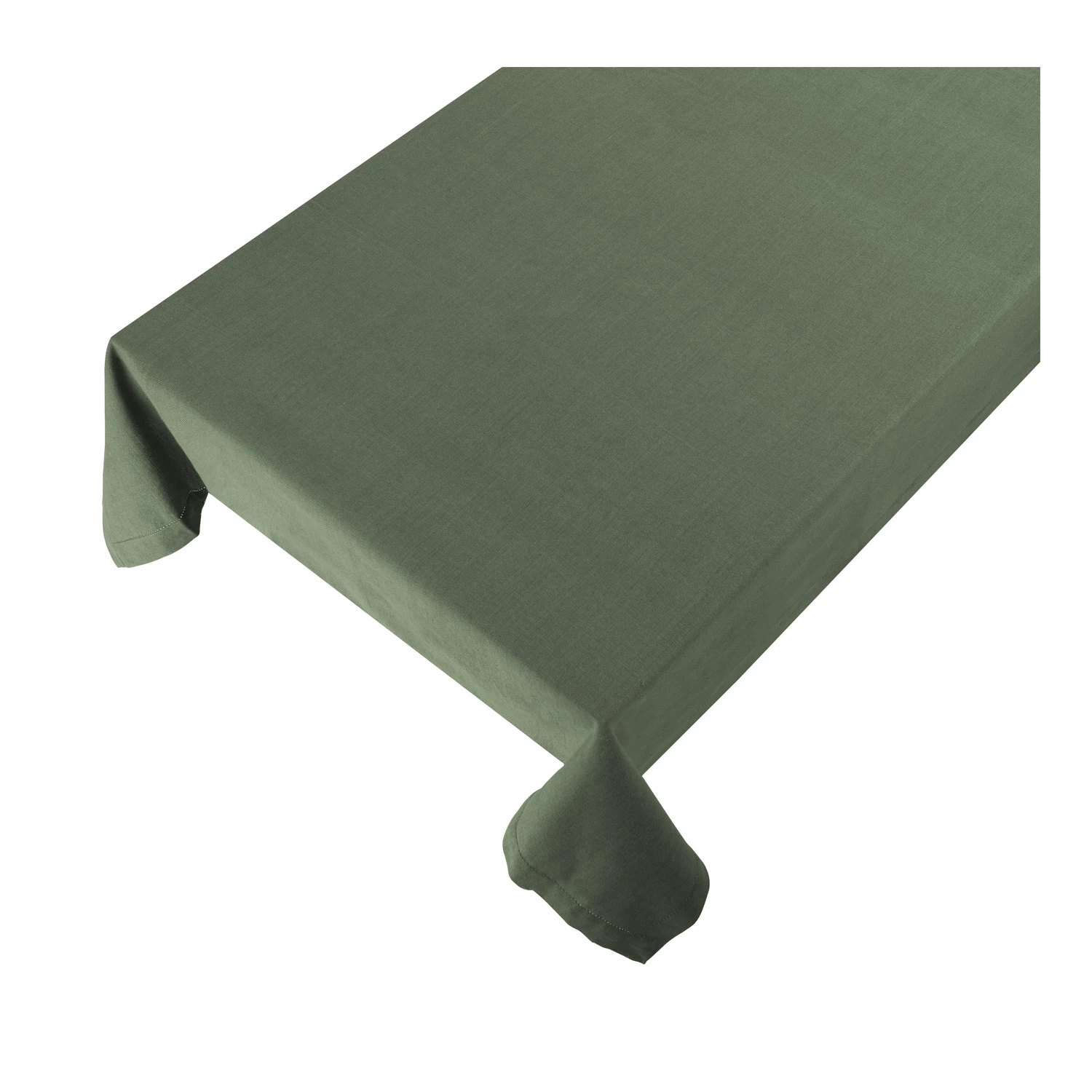 Linen & More Tafelkleed Indi Army Green 140 X 250 Cm 1 Linen & More Tafelkleed Indi Army Green 140 X 250 Cm