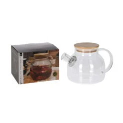 Excellent Houseware Theepot Borosilcaat 1 L 5 Excellent Houseware Theepot Borosilcaat 1 L -Keukengoederen Winkel 101 7884 3 1