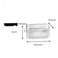 Inventum Friteuse GF431 3 L RVS 2200W -Keukengoederen Winkel 101 9401 6 1