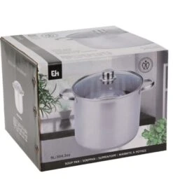 Excellent Houseware Pan Met Deksel 9 Liter -Keukengoederen Winkel 102 0060 2 1
