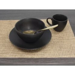 Placemat 30x45cm Poly Goud 5 Placemat 30x45cm Poly Goud -Keukengoederen Winkel 102 0532 3 1