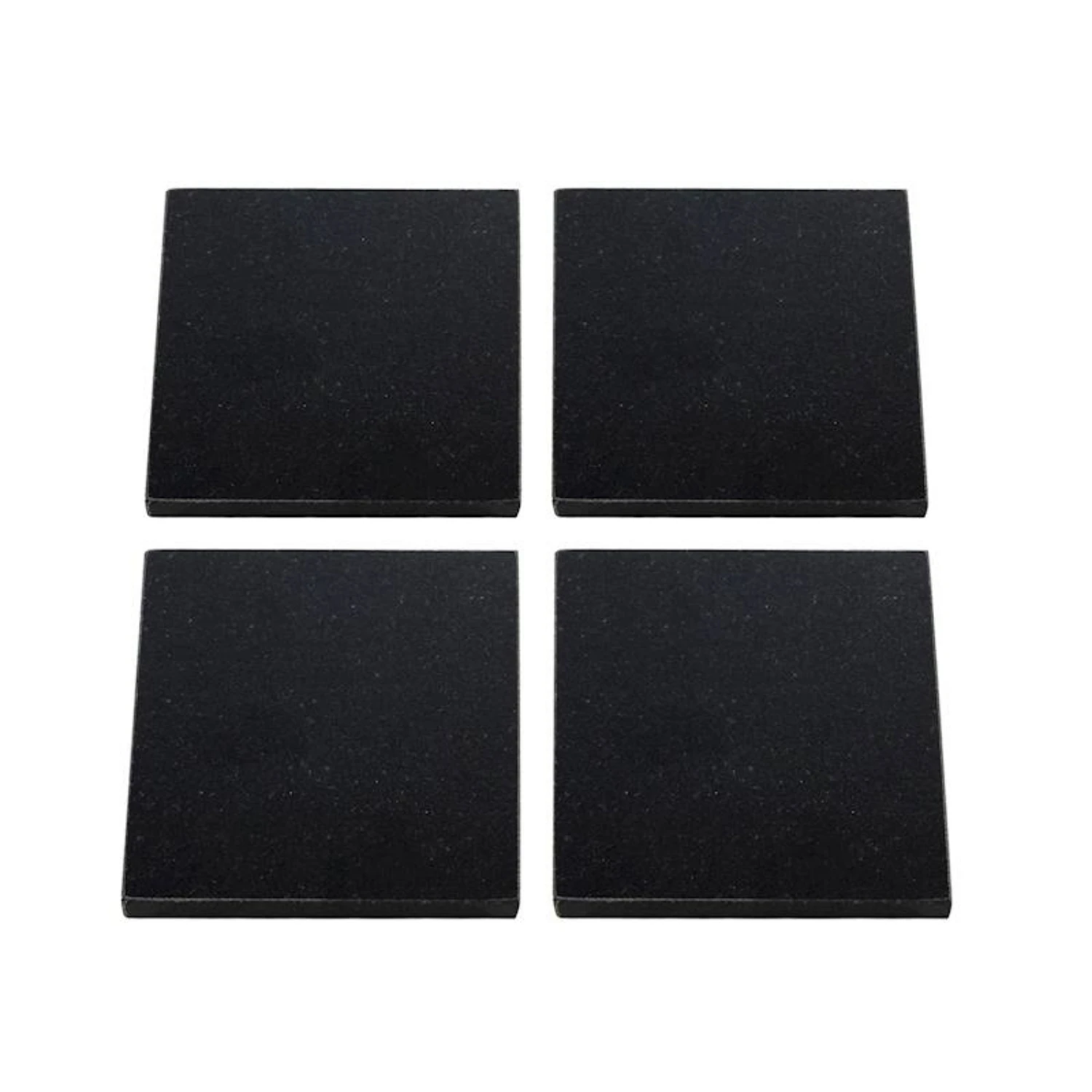 Onderzetter Graniet 10x10cm 4 Stuks 1 Onderzetter Graniet 10x10cm 4 Stuks