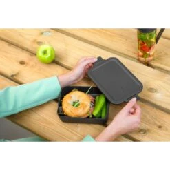 Brabantia Make En Take Lunchbox Medium Donkergrijs -Keukengoederen Winkel 102 2520 5 1