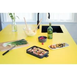 Brabantia Make & Take Lunchbox Plat Donkergrijs -Keukengoederen Winkel 102 2704 5 1
