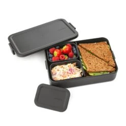 Brabantia Make & Take Bento Lunchbox Groot Donkergrijs -Keukengoederen Winkel 102 3480 3 1