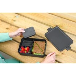 Brabantia Make & Take Bento Lunchbox Groot Donkergrijs -Keukengoederen Winkel 102 3480 4 1