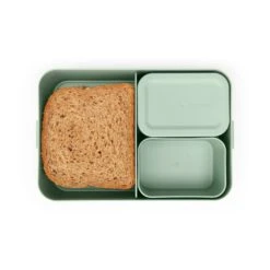 Brabantia Make & Take Bento Lunchbox Groot Jade Groen -Keukengoederen Winkel 102 3527 3 1