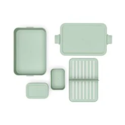 Brabantia Make & Take Bento Lunchbox Groot Jade Groen -Keukengoederen Winkel 102 3527 4 1