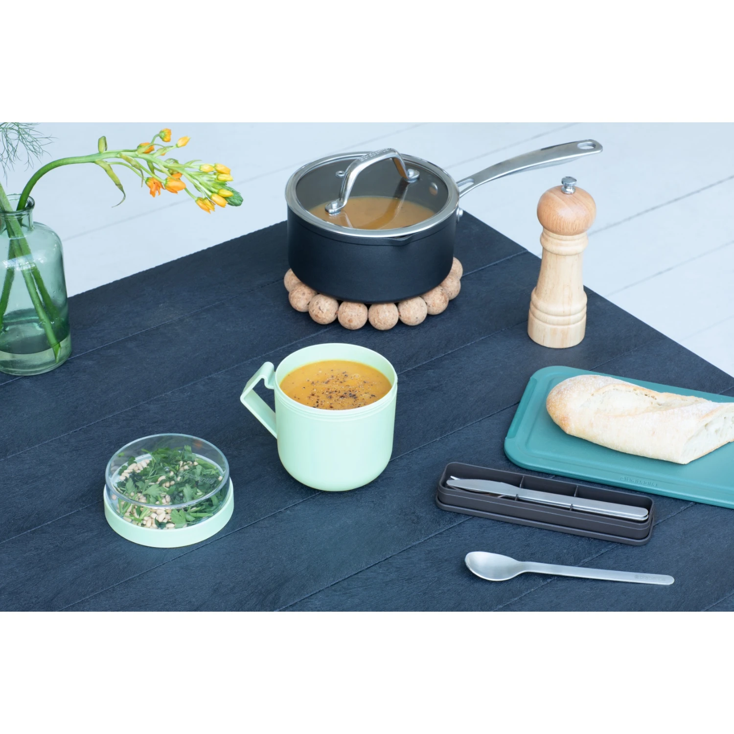 Brabantia Make En Take Soepbeker Jade Groen 5 Brabantia Make En Take Soepbeker Jade Groen - Afbeelding 5
