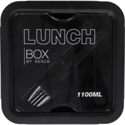 Senza Lunch Box 1100 Ml Tarwestro Zwart -Keukengoederen Winkel 102 4460 5 1