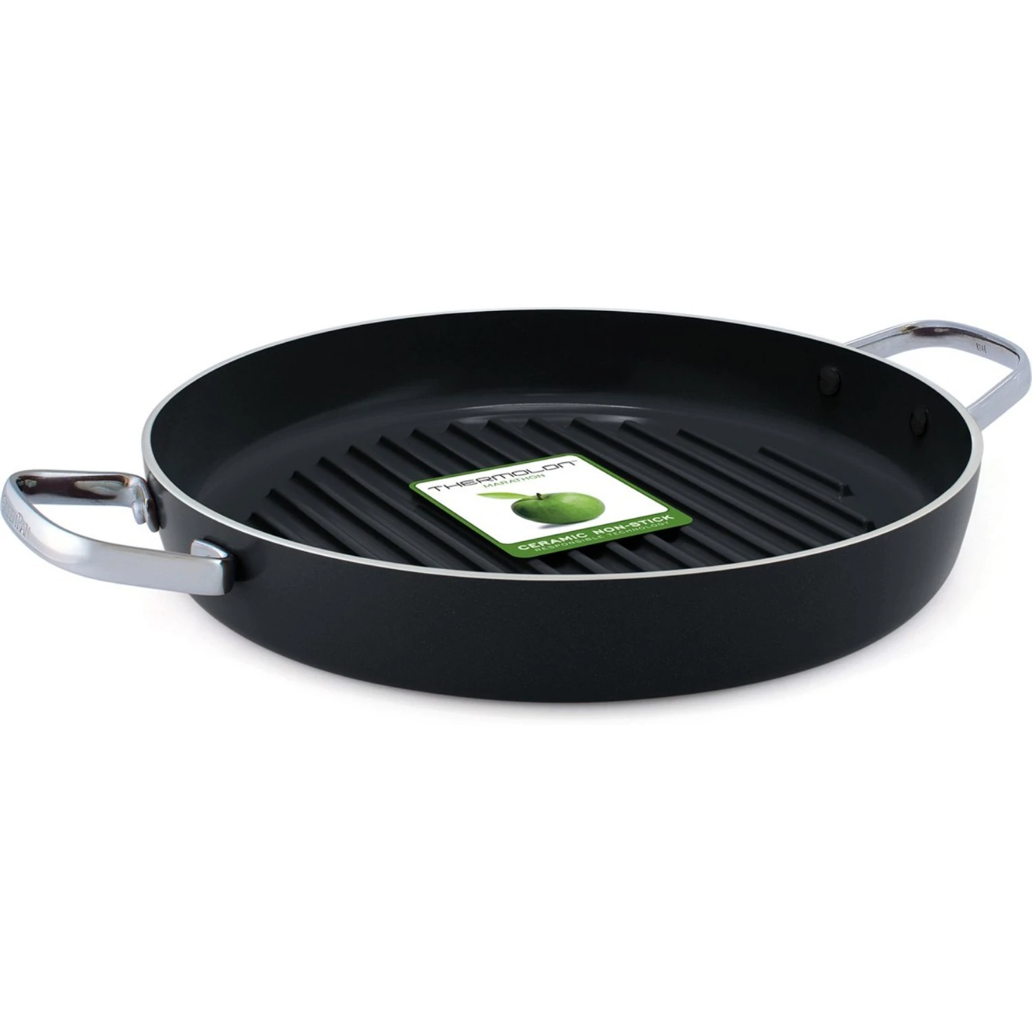 GreenPan Essentials Ronde Grillpan Ø28 Cm 1 GreenPan Essentials Ronde Grillpan Ø28 Cm