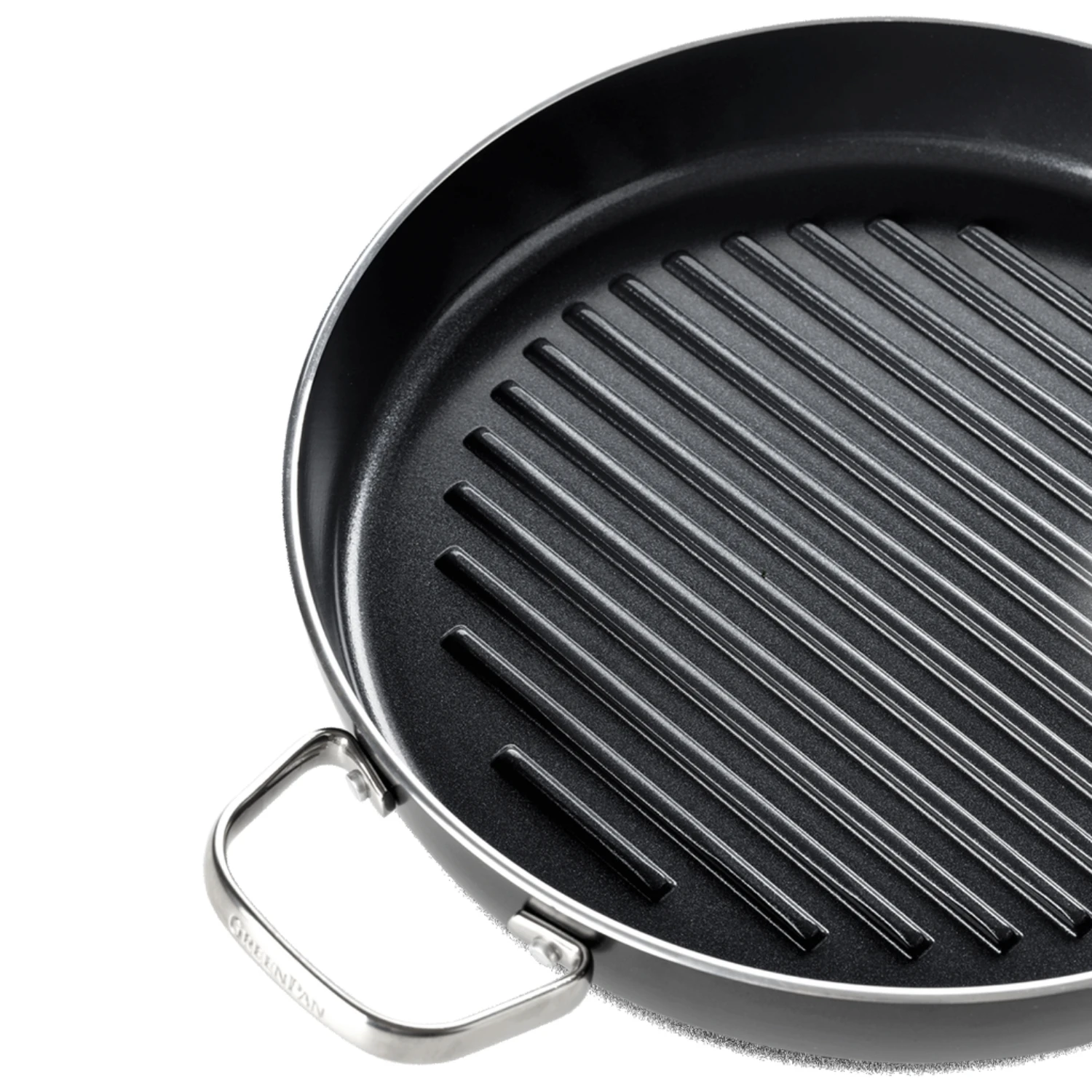 GreenPan Essentials Ronde Grillpan Ø28 Cm 4 GreenPan Essentials Ronde Grillpan Ø28 Cm - Afbeelding 4