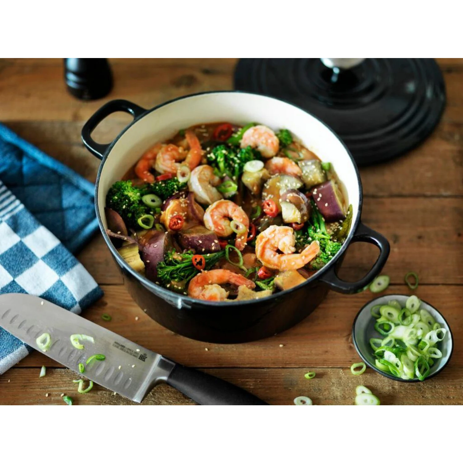 BK Bourgogne Braadpan Ø24 Cm Pitch Black 2 BK Bourgogne Braadpan Ø24 Cm Pitch Black - Afbeelding 2