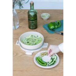 Brabantia Make En Take Salade Lunchkom 1,3 Liter Lichtgrijs -Keukengoederen Winkel 102 6368 6 1