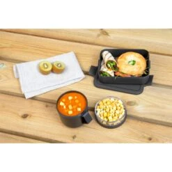 Brabantia Make En Take Lunchset 2 Delig Dark Grey 9 Brabantia Make En Take Lunchset 2 Delig Dark Grey -Keukengoederen Winkel 102 6665 5 1