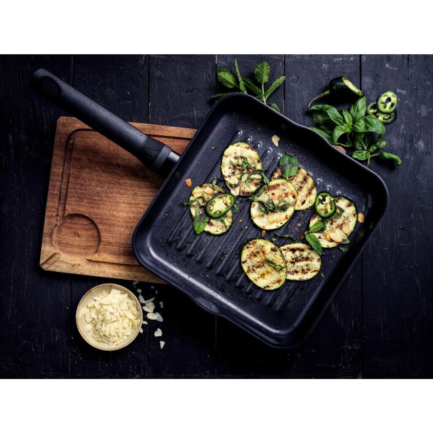 BK Easy Induction Grillpan 26 X 26 Cm Ceramic 4 BK Easy Induction Grillpan 26 X 26 Cm Ceramic - Afbeelding 4