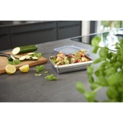 Tefal Masterseal RVS Vershouddoos Rechthoek 1.2 L -Keukengoederen Winkel 104 0510 5 1