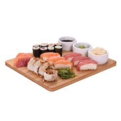 Sushiset Bamboe Porselein 4-delig -Keukengoederen Winkel 104 0630 5 1