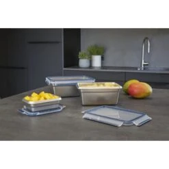 Tefal Masterseal RVS Vershouddoos Rechthoek 3.0 L 11 Tefal Masterseal RVS Vershouddoos Rechthoek 3.0 L -Keukengoederen Winkel 104 0710 6 1