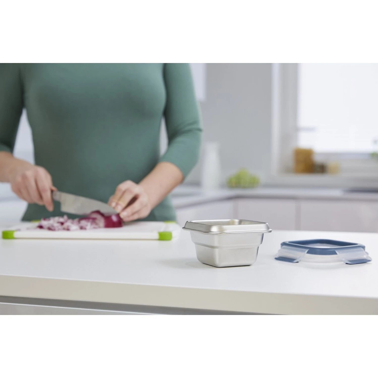 Tefal Masterseal RVS Vershouddoos Vierkant 0.2 L 2 Tefal Masterseal RVS Vershouddoos Vierkant 0.2 L - Afbeelding 2