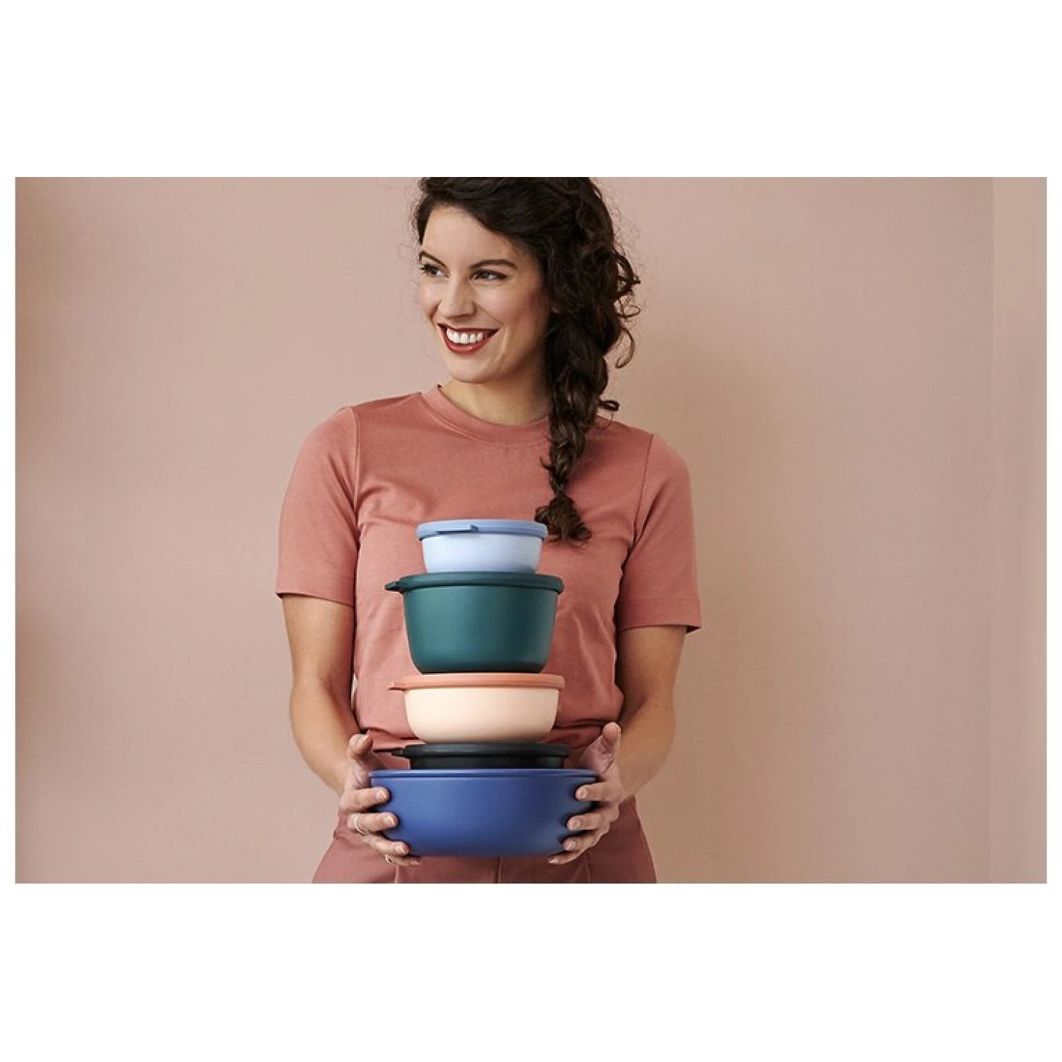 Mepal Cirqula Multikom 1 L Nordic Green 2 Mepal Cirqula Multikom 1 L Nordic Green - Afbeelding 2