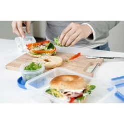 Tefal Fresh Vleeswarendoos Met Condensopvang Systeem - Inhoud2x0.6L - Rechthoe -Keukengoederen Winkel 104 8812 4 1