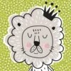 Servetten Playful Lion King 33x33 Cm