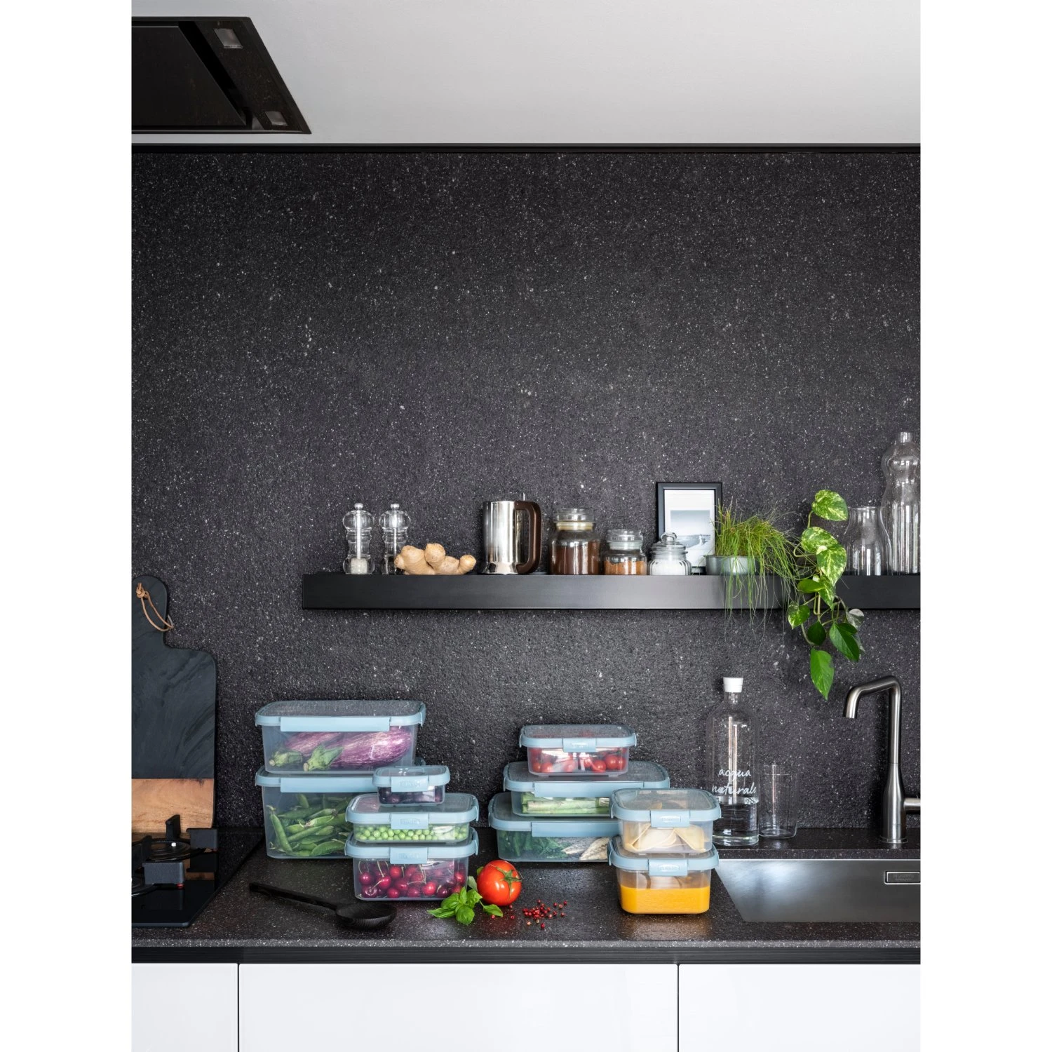 Curver Smart Fresh Eco Vershoudbakje Recht Hoekig 0,7L 4 Curver Smart Fresh Eco Vershoudbakje Recht Hoekig 0,7L - Afbeelding 4