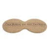 Onderzetter Two Beers Kurk 19x9,5x0,6cm