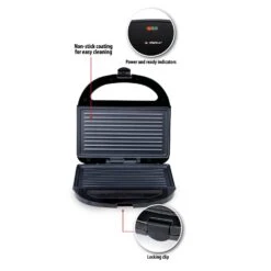 Alpina Contactgrill 750W 13 Alpina Contactgrill 750W -Keukengoederen Winkel 209 6779 7 1