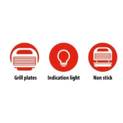 Alpina Contactgrill 750W 14 Alpina Contactgrill 750W -Keukengoederen Winkel 209 6779 8 1