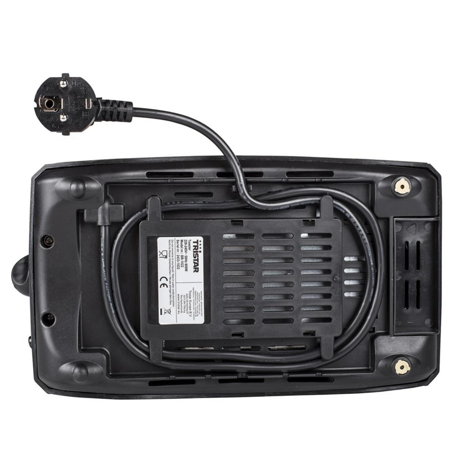 Tristar BR-1022 Broodrooster 2 Korte Sleuven Zwart 5 Tristar BR-1022 Broodrooster 2 Korte Sleuven Zwart - Afbeelding 5