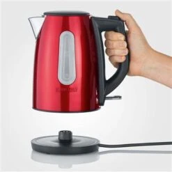 Severin Waterkoker 2200W 1 L Rood WK 3417 -Keukengoederen Winkel 211 3417 2 1