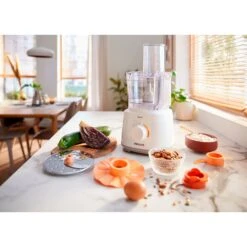 Philips Compacte Keukenmachine HR7310/00 Daily Wit -Keukengoederen Winkel 212 1338 7 1