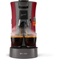Philips Senseo Koffiepadapparaat CSA230/90 Select Rood/grijs -Keukengoederen Winkel 212 2918 4 1