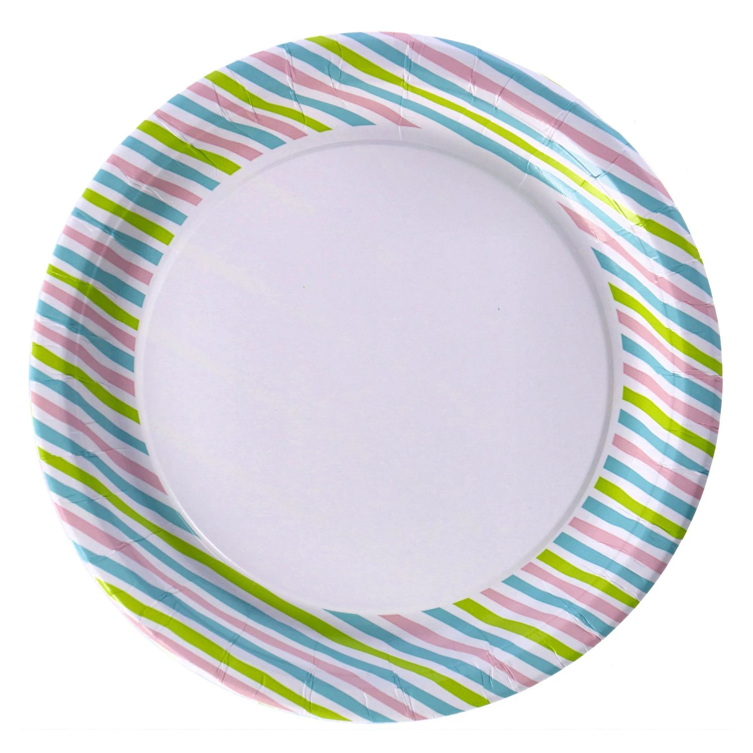 Borden Stripes Multi 22 Cm 10 Stuks 3 Borden Stripes Multi 22 Cm 10 Stuks - Afbeelding 3