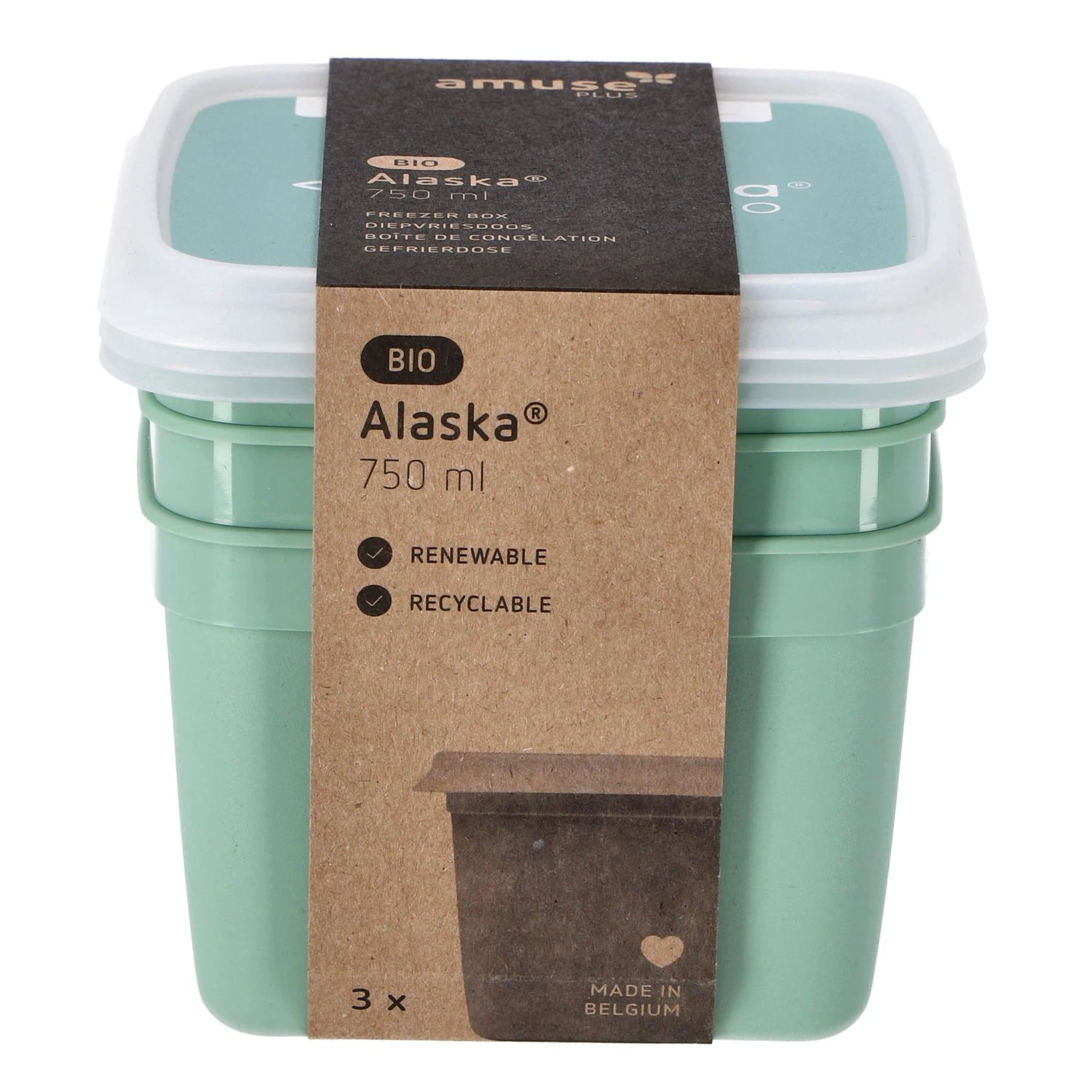 Alaska 3 Diepvriesdozen Vierkant 0.75 L 7 Alaska 3 Diepvriesdozen Vierkant 0.75 L - Afbeelding 7